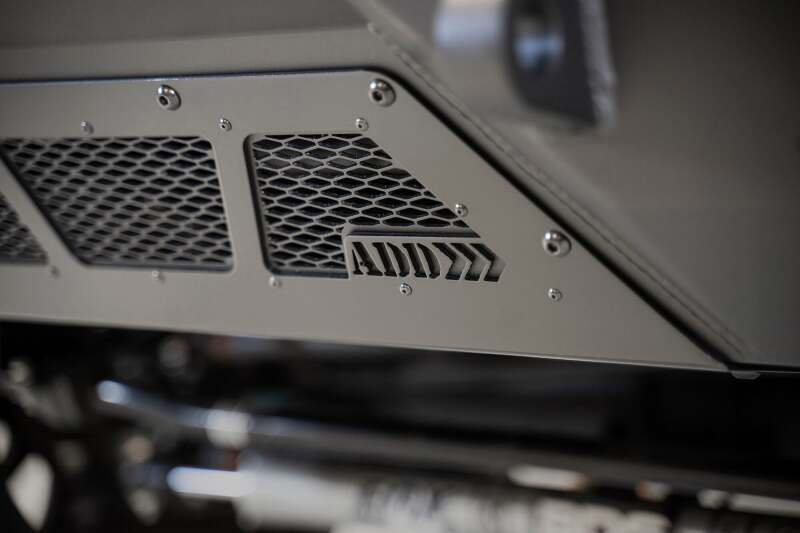 Ford Super Duty Front Bumper - Addictive Desert Designs - Stealth Fighter - Hammer Black - `20-`27